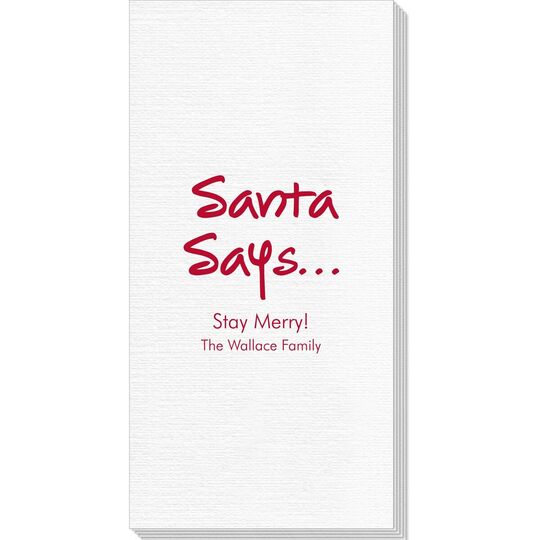 Studio Santa Says Deville Guest Towels